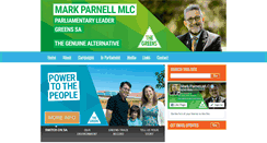 Desktop Screenshot of markparnell.org.au